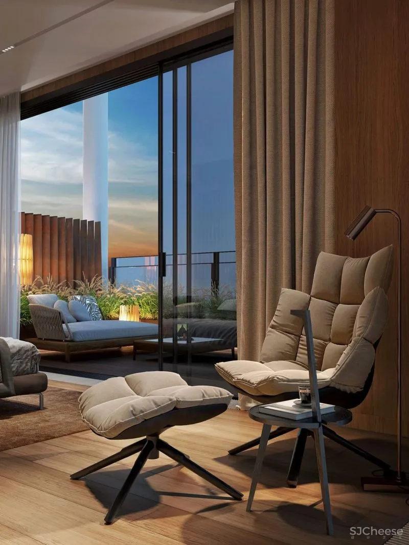 1105㎡顶层复式，奢华的气质 Ab Architects