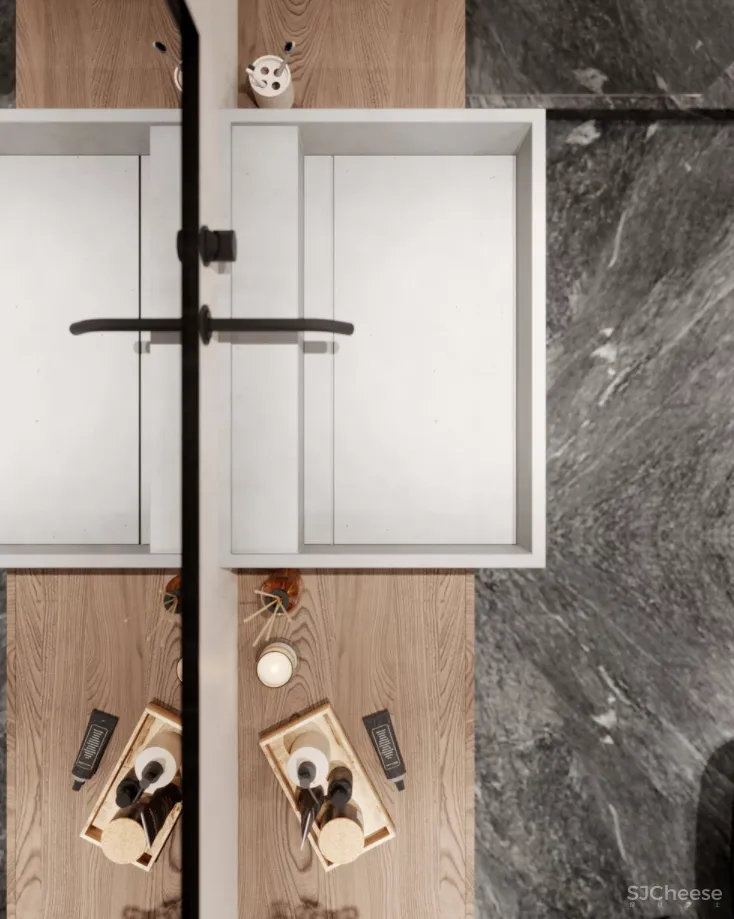 99.5的室内面积 29.7的露台,对于独自居住的屋主来说,这得有多潇洒啊!