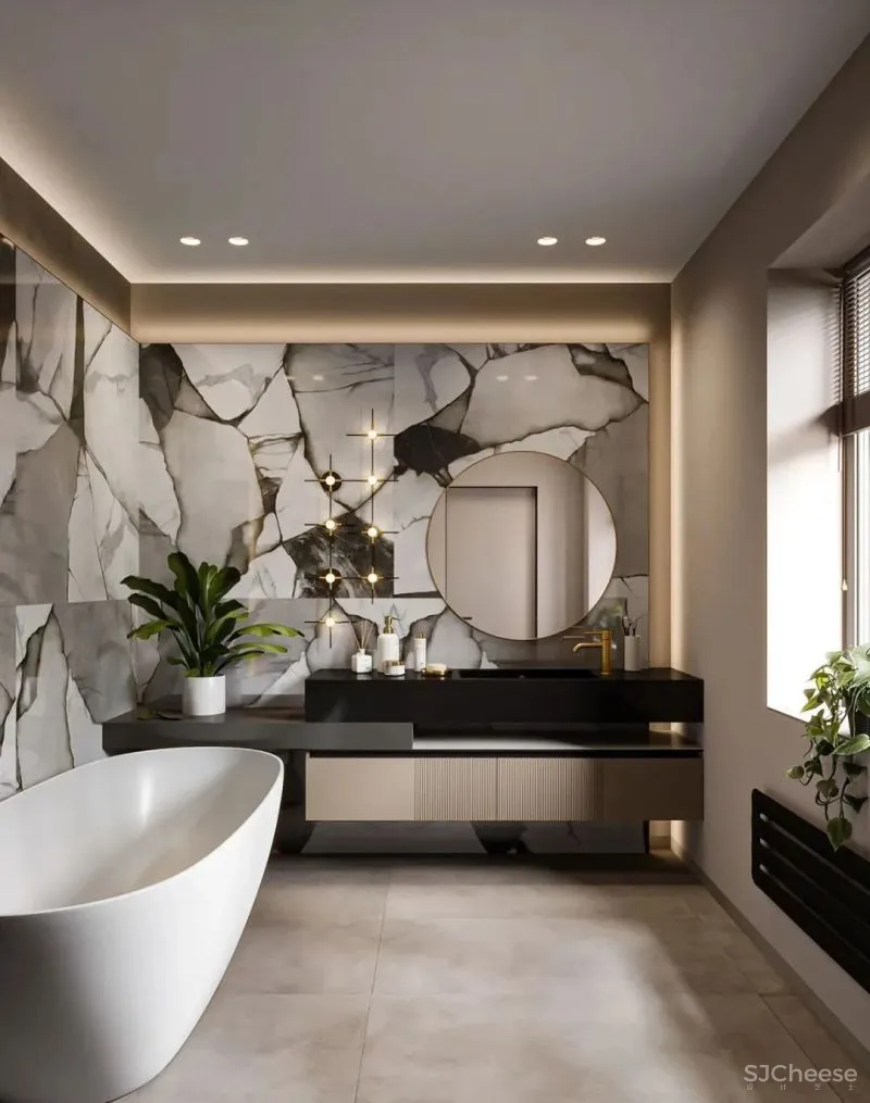 320㎡轻奢别墅,现代生活的质感美!