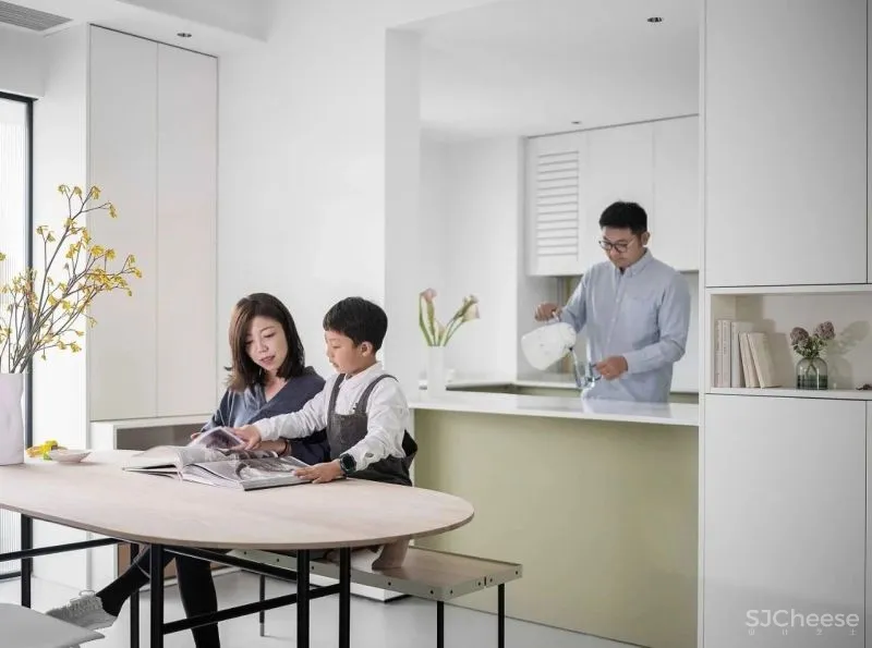 美炸!三代同堂的西安140㎡三室,极致通透客餐厅,超大中西厨,梦想的家!