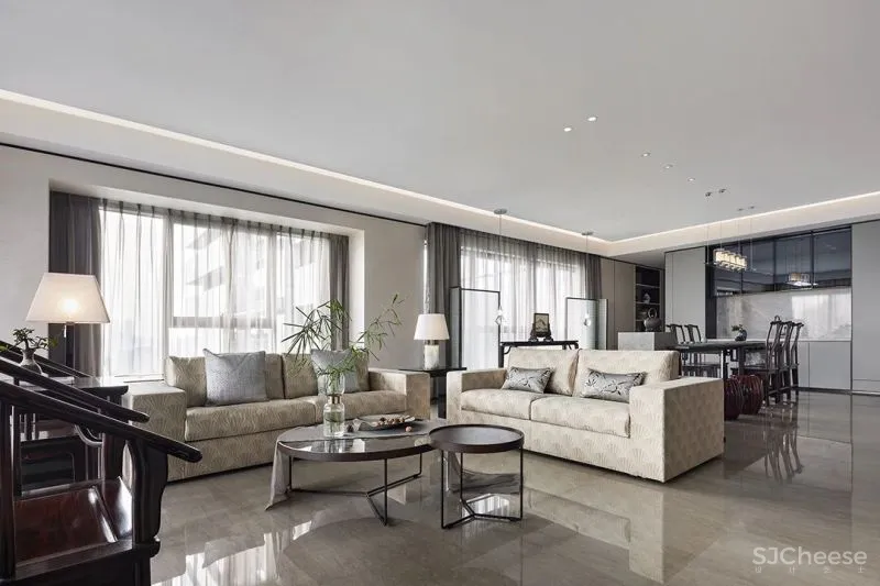 鸿艺源 深圳新天鹅堡 270m² 大平层设计,匿大美于无形,藏万象于天成!