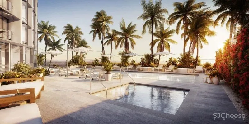 贝聿铭、Yabu雅布、Gensler...联合操刀:洛杉矶世纪广场「费尔蒙酒店」