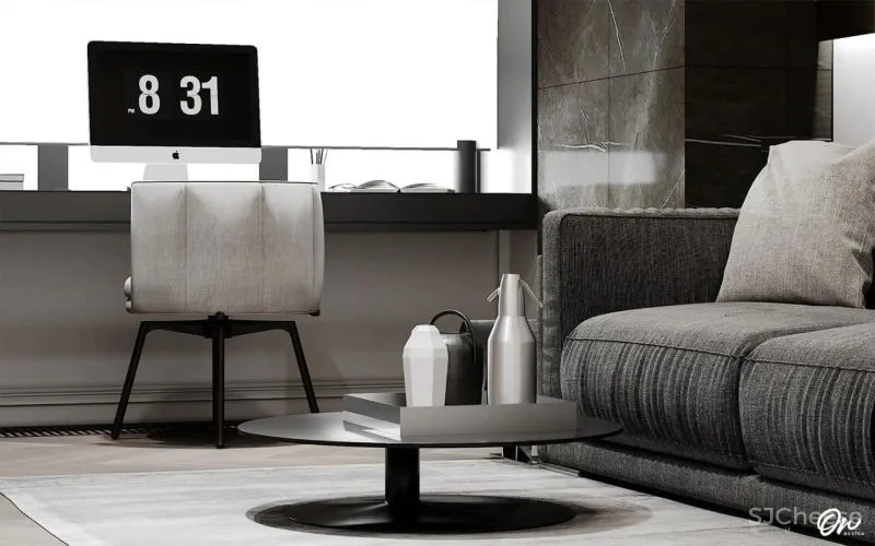 107m²高级灰的轻奢质感