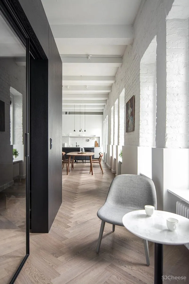 58㎡质感小宅，简约又复古！