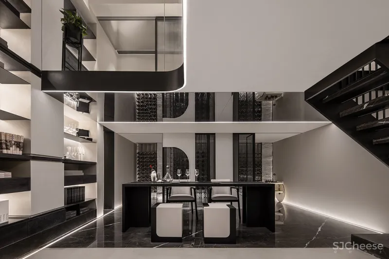 唐忠汉:207㎡简约设计,质朴、高级美!