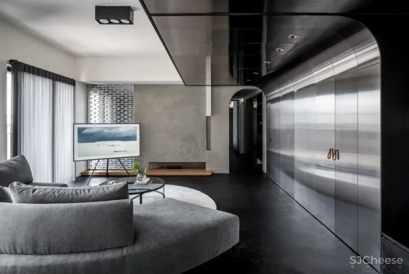 简约工业风住宅，这个材质太有质感了！