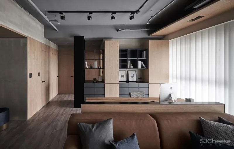 台式高级灰设计,质感空间!