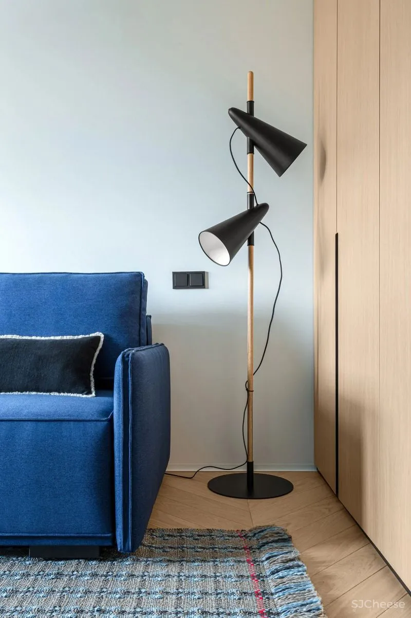 像森林的风,像湖面的波,像娇嫩的花!这间146平米住宅太清新了