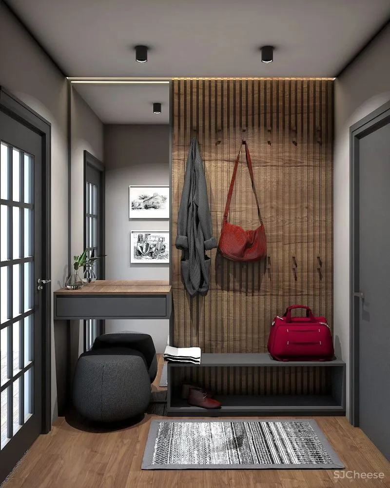 不能坐着换鞋的门厅,是失败的!