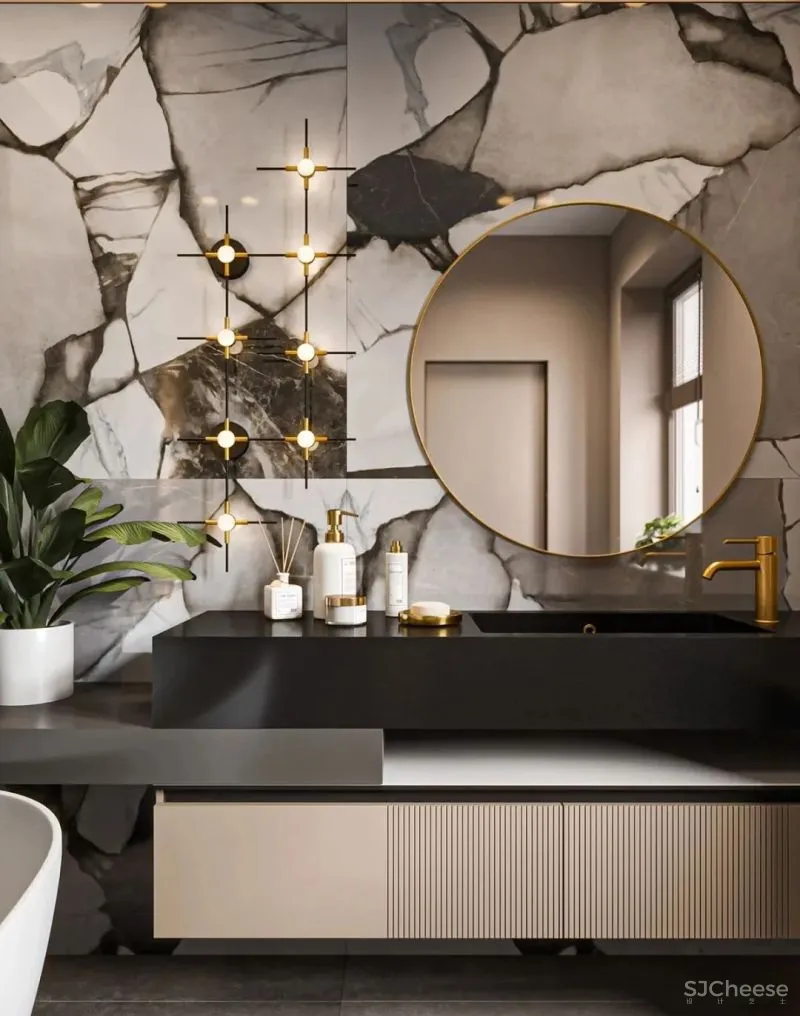 320㎡轻奢别墅,现代生活的质感美!