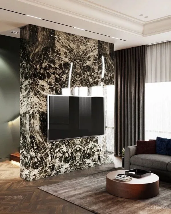 2021年电视墙设计,应该是这样的...