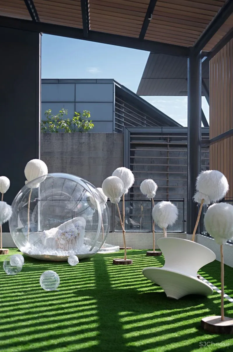 MEIYI 英皇儿童艺术学院 随时序流动的空间画布