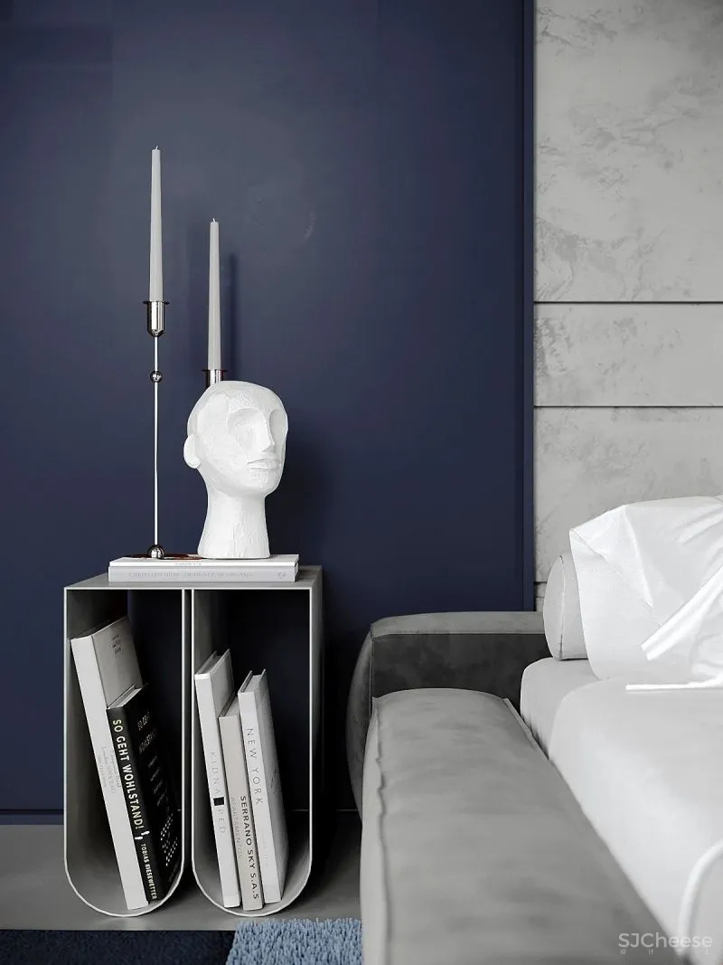 90㎡ 现代工业风,混凝土清漆这么用比大白墙更高级!