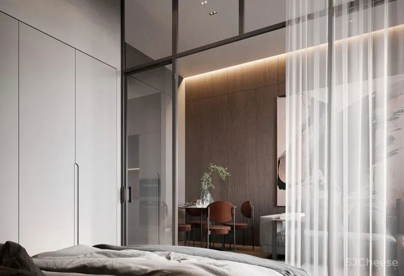 一个女生住,44㎡小宅,舒适!