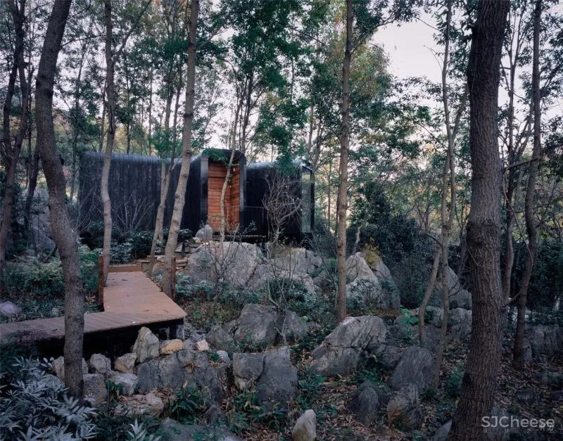 新作 四个隐于山林的温泉小屋