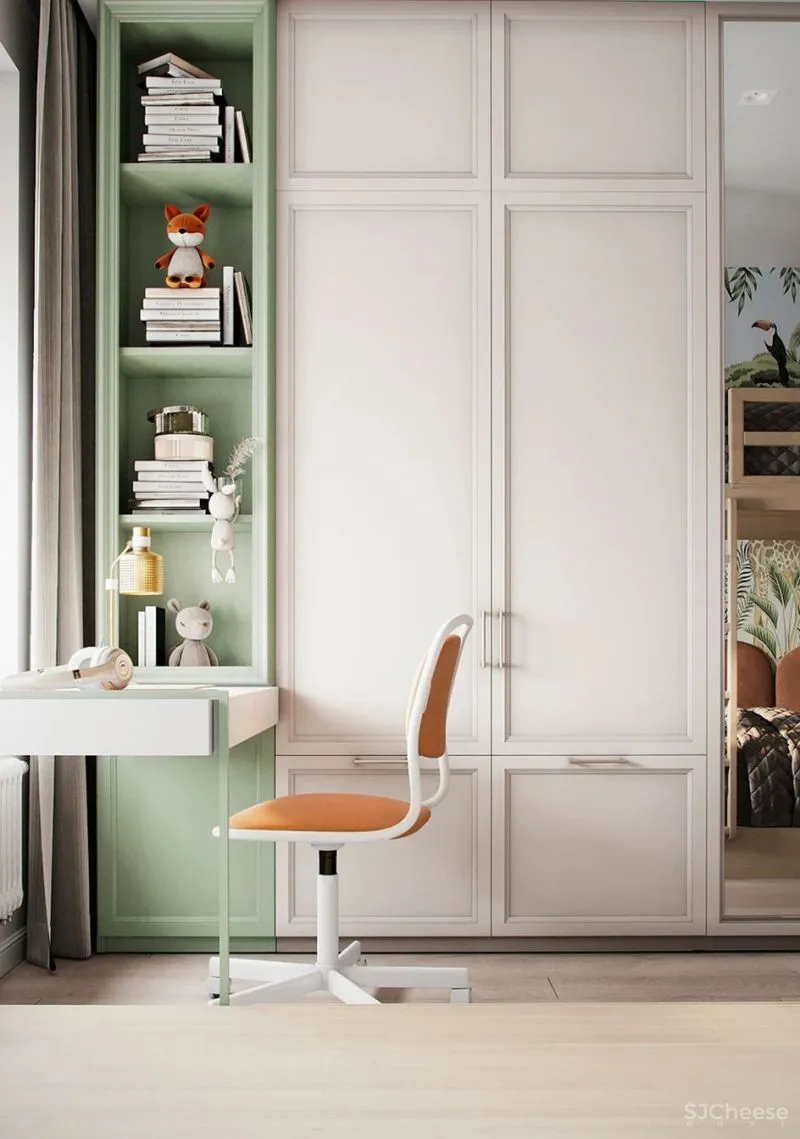 极简白 原木,耐看才是家的样子!