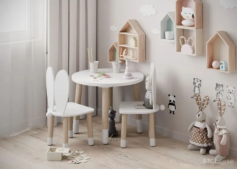 极简白 原木,耐看才是家的样子!