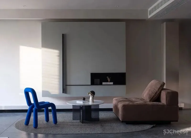 立方体m³:深海蓝索引的美学世界 本白空间