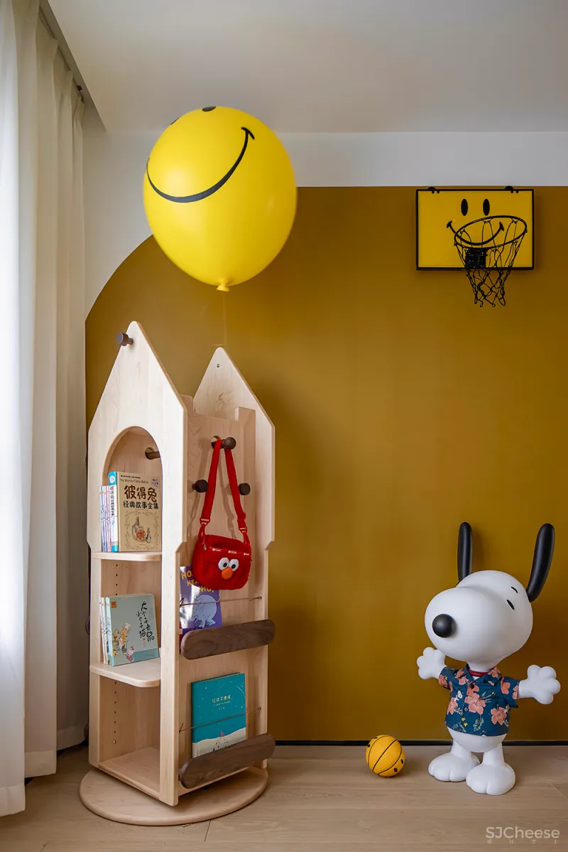 王璠:188㎡简约大平层,温暖的动漫之家!