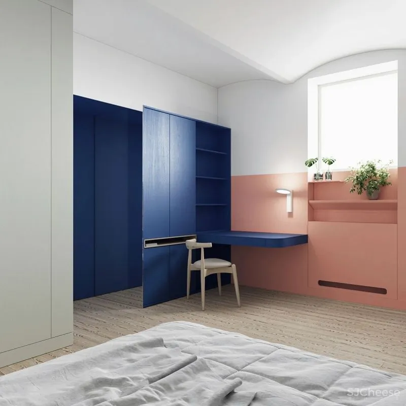 莫兰迪红,橄榄绿......简约空间的色彩之美