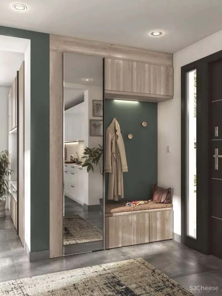 不能坐着换鞋的门厅,是失败的!