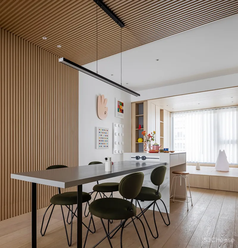 王璠:188㎡简约大平层,温暖的动漫之家!