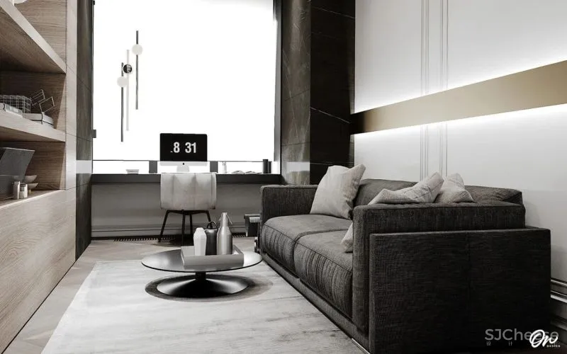 107m²高级灰的轻奢质感