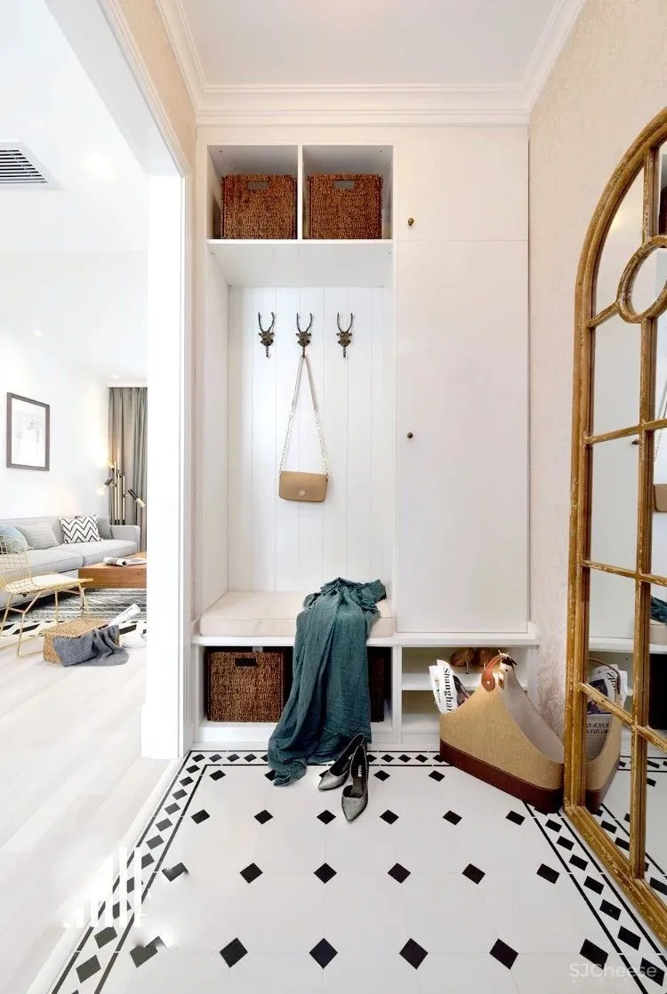 这些“逆天”的玄关设计,把空间利用到了极致!