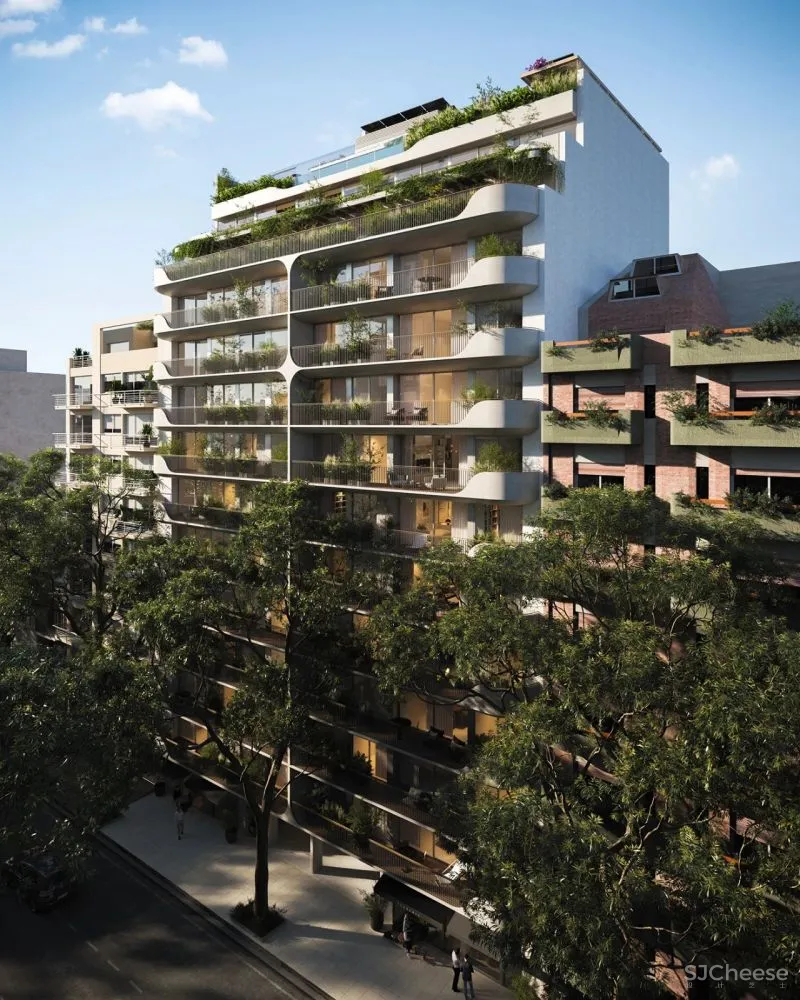 放弃顶层公寓,改做会所,这样布置整栋楼的格调都高了