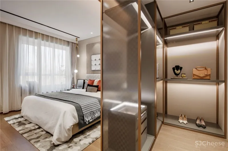 德方圆 | 太原118平样板间 摩登雅痞 都市柔情