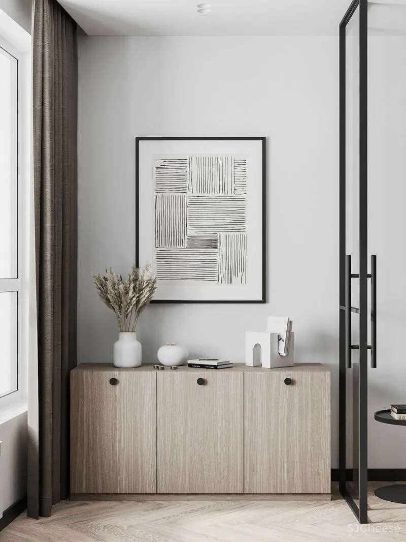 简约风小公寓,卧室隔断这样装立马多间小书房!