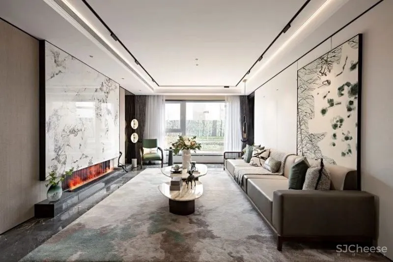 青岛龙湖昱城样板间 矩阵纵横