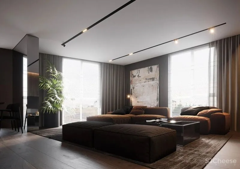 一个女生住,44㎡小宅,舒适!