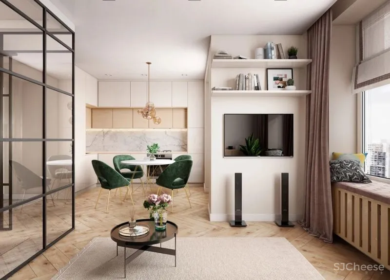 高级粉公寓,太撩人了!