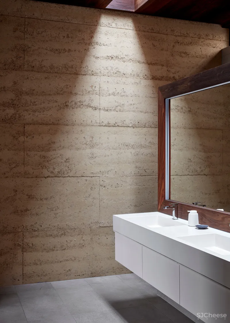 永不过时的夯土墙,自然的材料之美