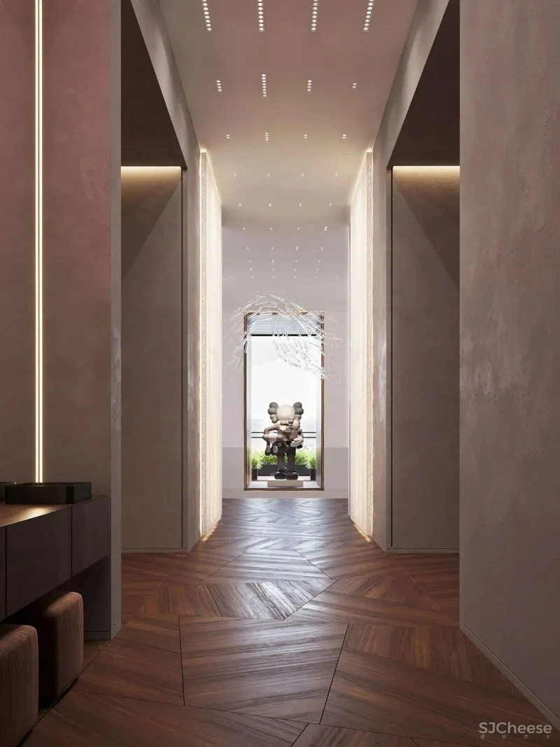 1105㎡顶层复式，奢华的气质 Ab Architects