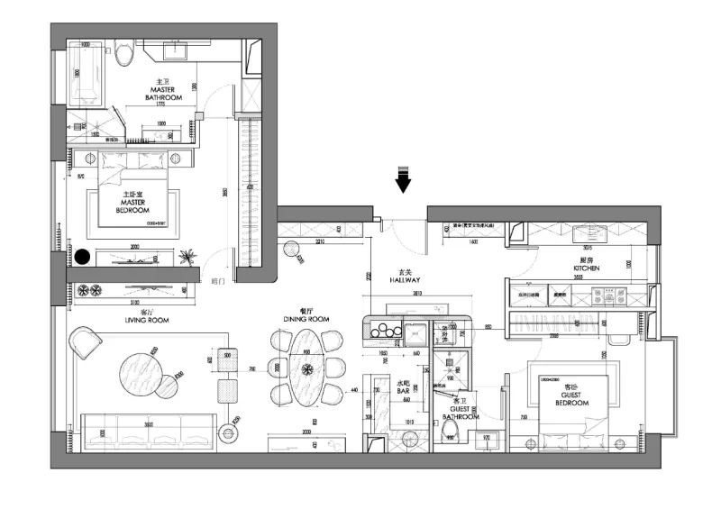 一个人的豪宅!90小伙买下195㎡江景房,猫房装「空调」,真的凡尔赛!