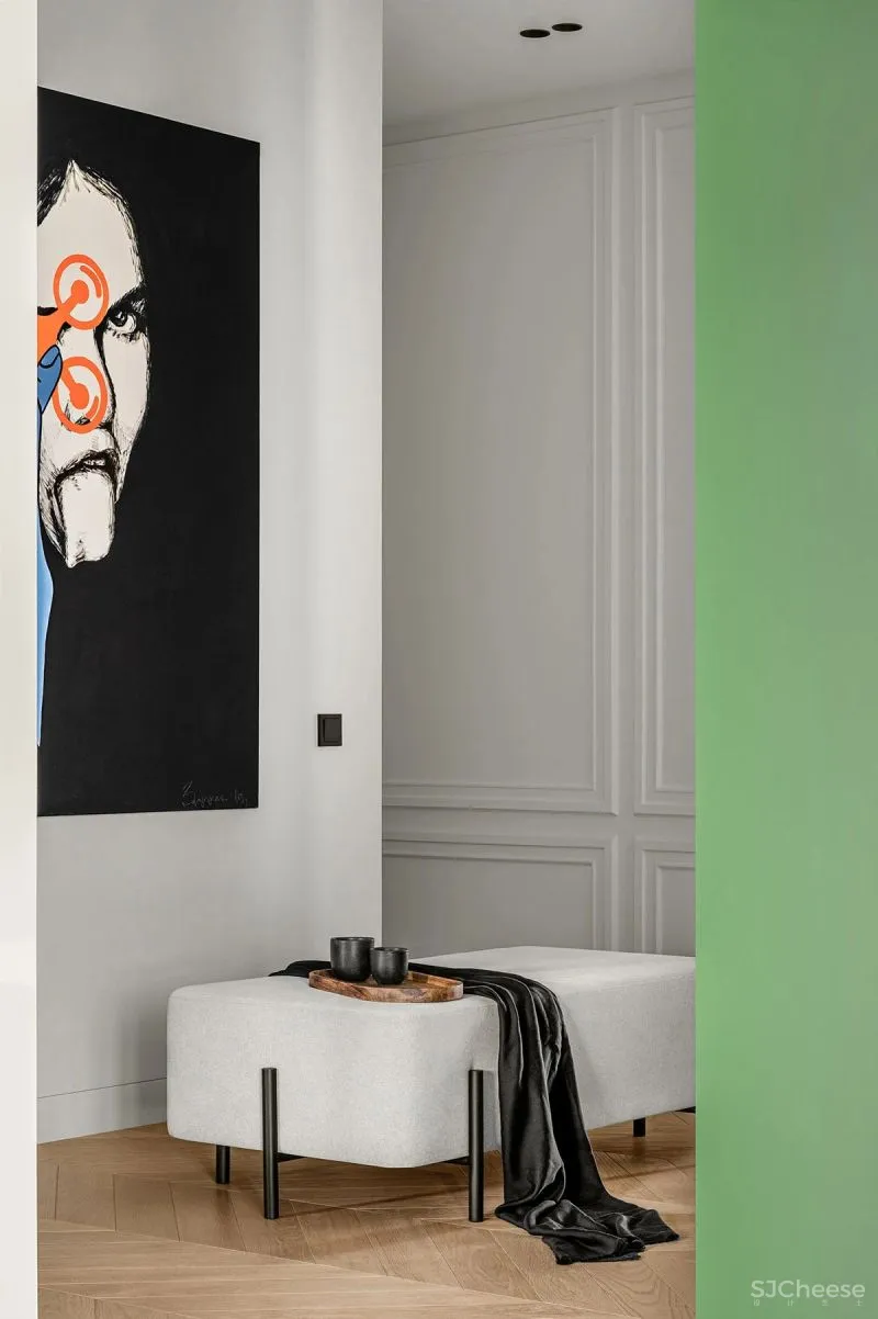 像森林的风,像湖面的波,像娇嫩的花!这间146平米住宅太清新了