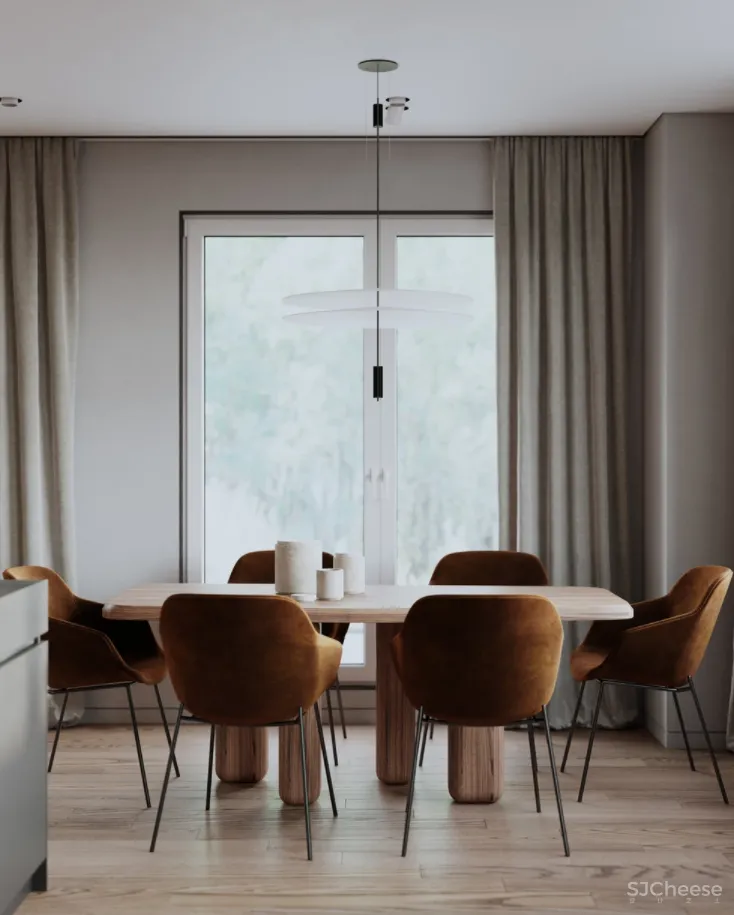 99.5的室内面积 29.7的露台,对于独自居住的屋主来说,这得有多潇洒啊!