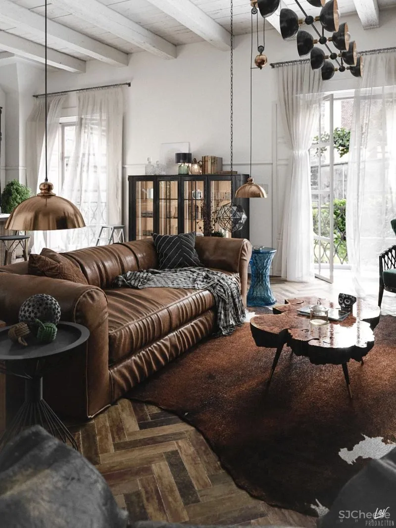 320㎡双层别墅,摩登时尚!