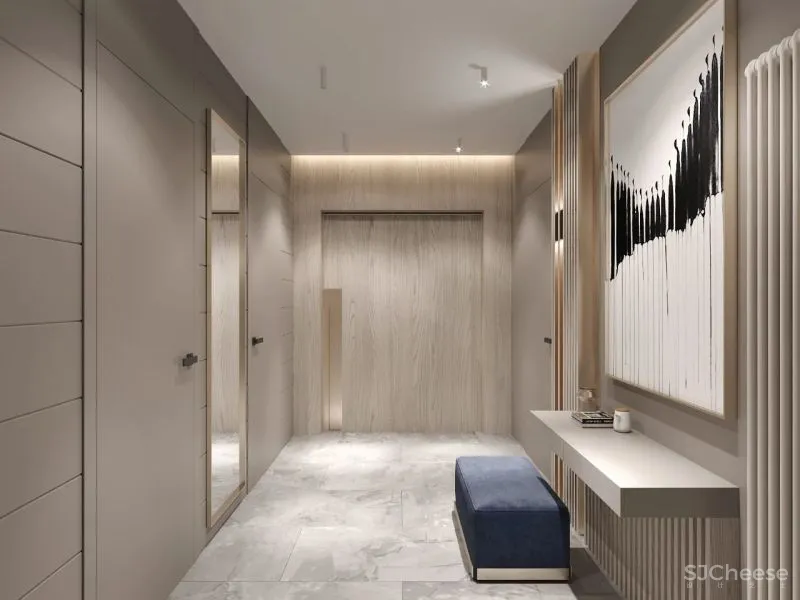 190㎡带露台的三居室，宁静简练！