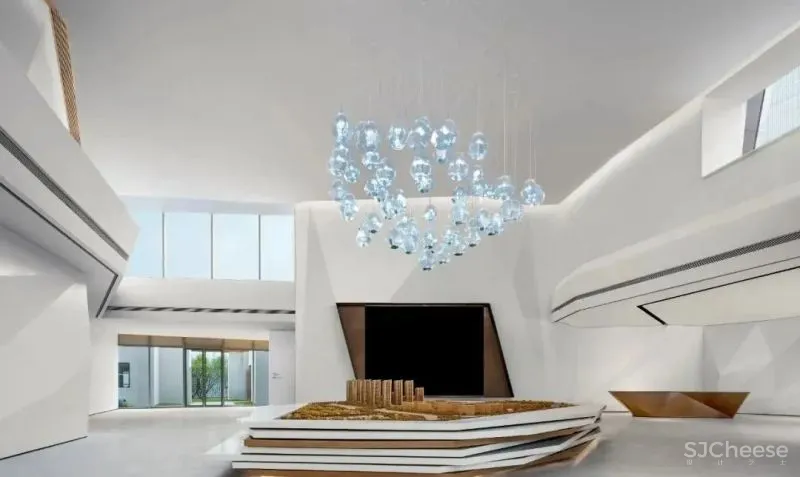 几何美学构建别样销售中心 FW.GID&SCULTURA