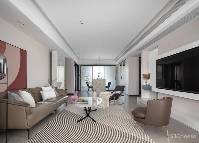 160㎡简约私宅,当代独立女性的理想家!