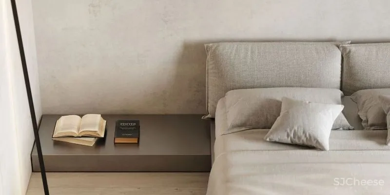 微水泥与木饰面,无限放大的高级感