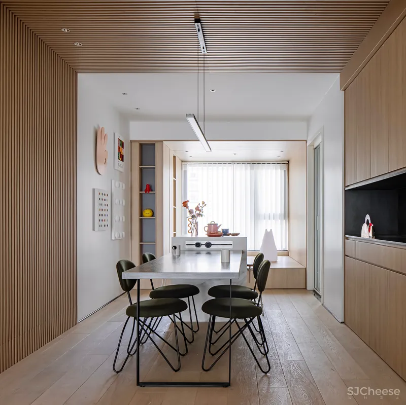 王璠:188㎡简约大平层,温暖的动漫之家!