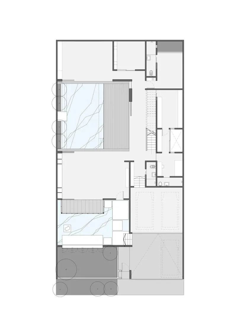 Serene Timber Screen House in Jakarta