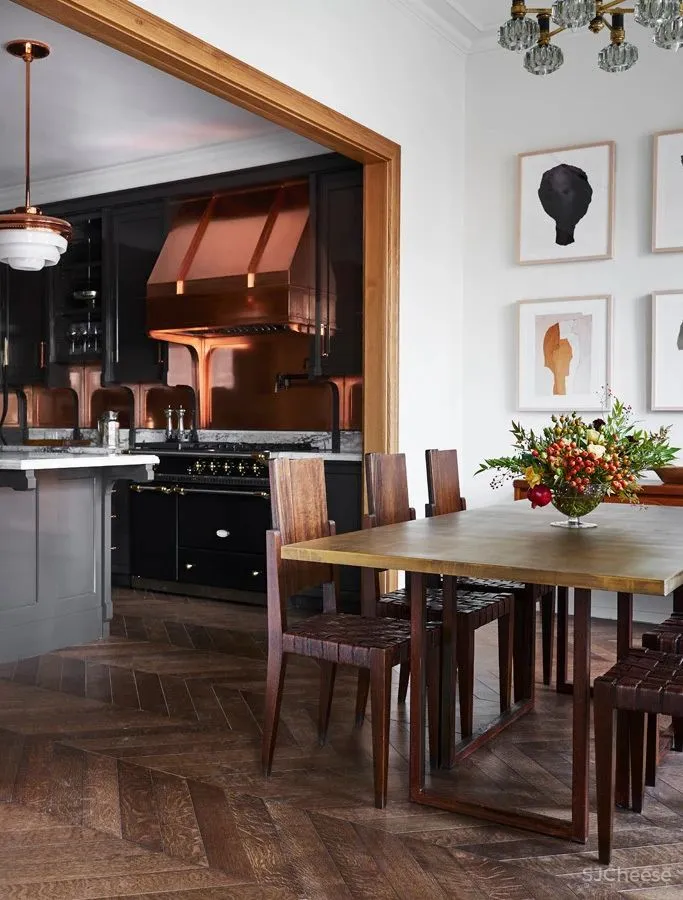 见过复古风的豪宅吗?不得不说,这设计太高级了!