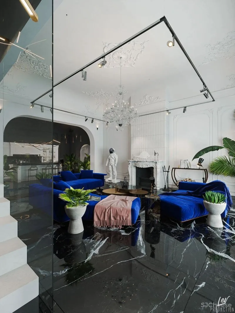 320㎡双层别墅,摩登时尚!