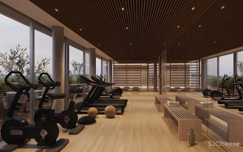 放弃顶层公寓,改做会所,这样布置整栋楼的格调都高了