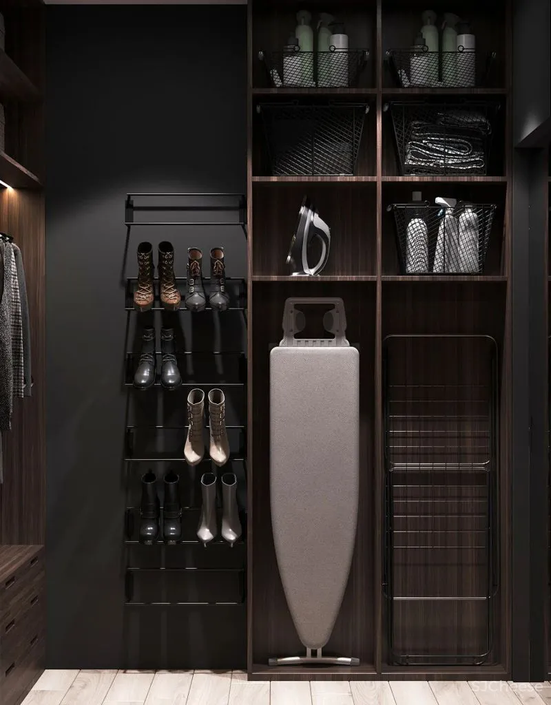 98.3㎡三居室,深色美宅!